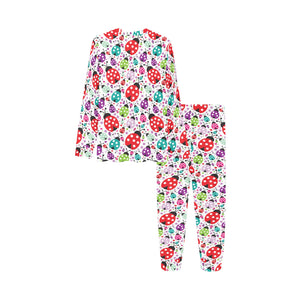 Ladybug Pattern Print Design 03 Kids' Boys' Girls' All Over Print Pajama Set