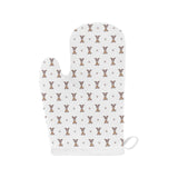 Greyhound Pattern Print Design 05 Heat Resistant Oven Mitts