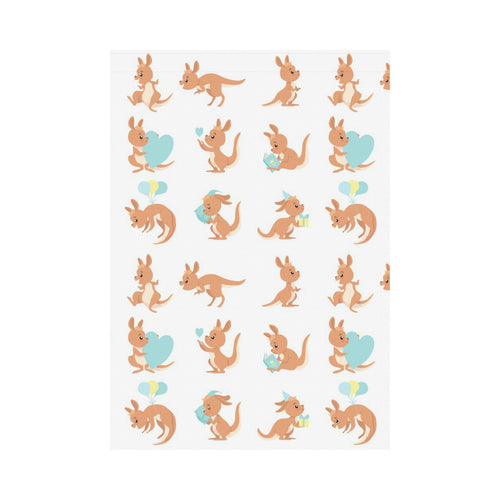 Cute Kangaroo pattern House Flag Garden Flag