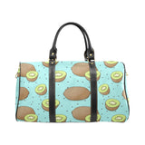 Kiwi blue background Travel Bag