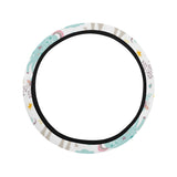 Colorful unicorn pattern Car Steering Wheel Cover
