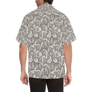 Stingray Pattern Print Design 05 Men's All Over Print Hawaiian Shirt (Model T58)