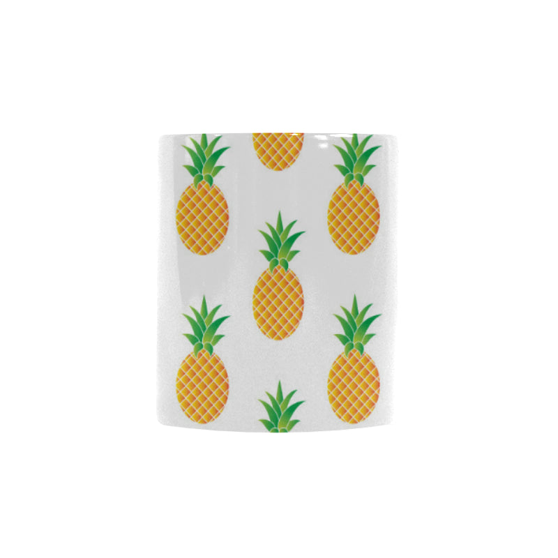 Pineapples pattern Morphing Mug Heat Changing Mug