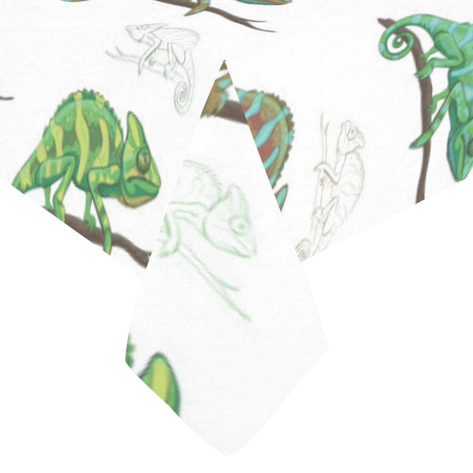 Chameleon lizard pattern Tablecloth