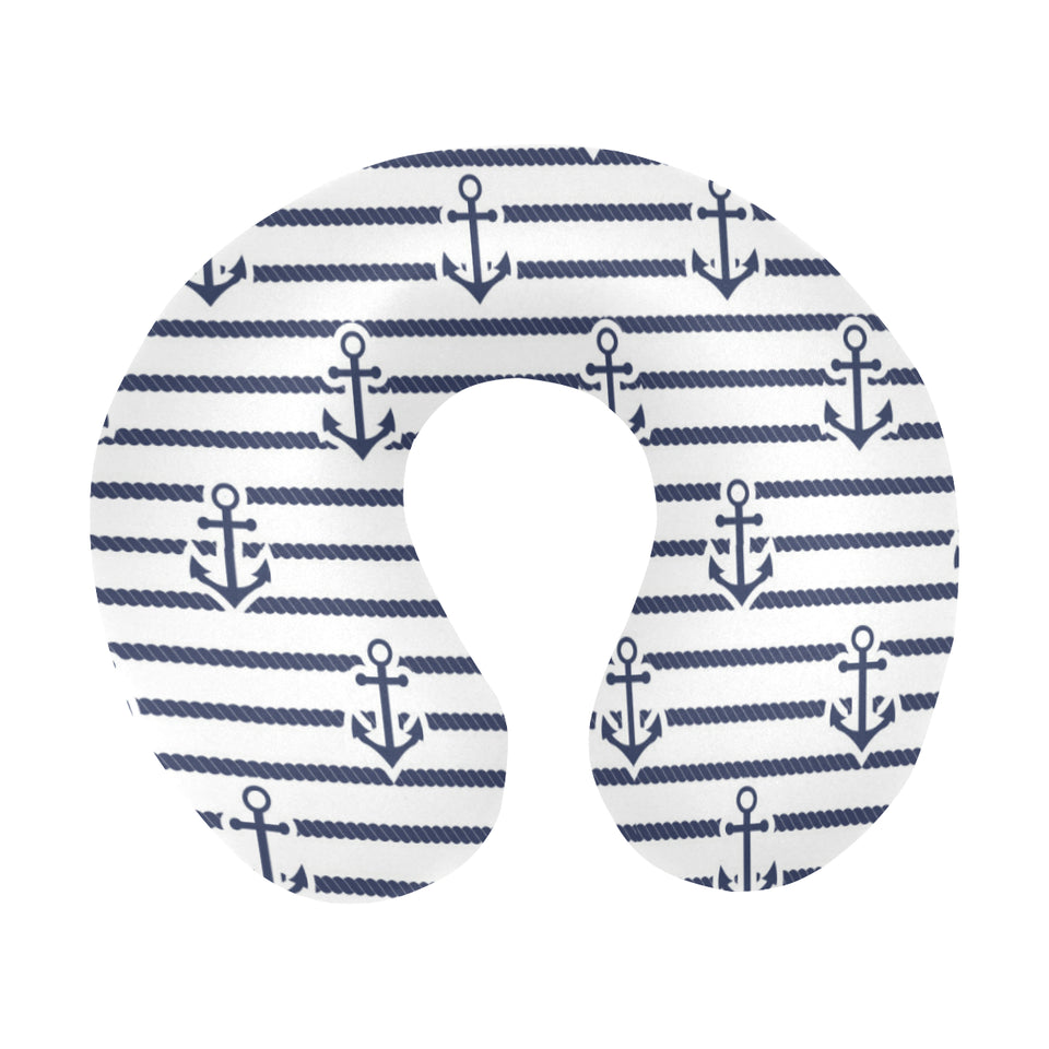 Anchor rope nautical  pattern U-Shaped Travel Neck Pillow