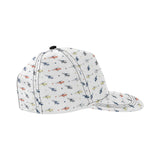 Cute helicopter star pattern All Over Print Snapback Cap