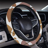 American football ball pattern Car Steering Wheel Cover
