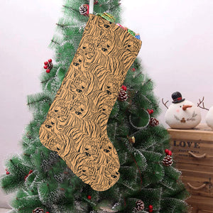 Bengal tigers pattern Christmas Stocking