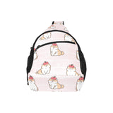 Cute Shiba Inu Dog Apple pattern All Over Print Chest Bag