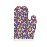 Goldfish Pattern Print Design 04 Heat Resistant Oven Mitts