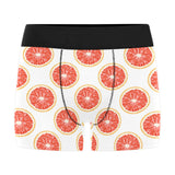 Grapefruit pattern Men's All Over Print Boxer Briefs Men's Underwear