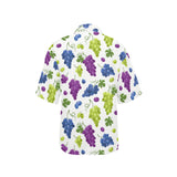 Grape pattern Women's All Over Print Hawaiian Shirt