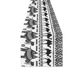 Camel polynesian tribal pattern Table Runner