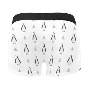 Penguin pattern Men's All Over Print Boxer Briefs Men's Underwear
