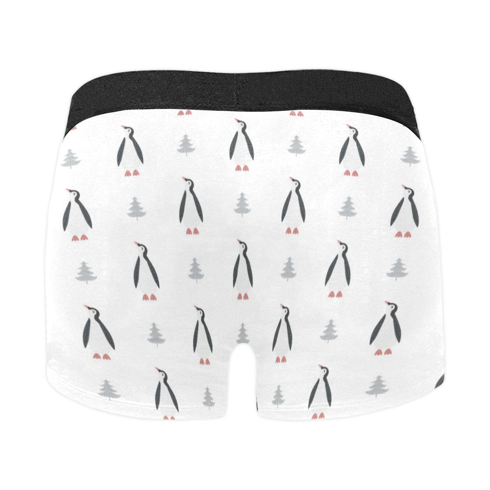 Penguin pattern Men's All Over Print Boxer Briefs Men's Underwear