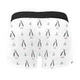 Penguin pattern Men's All Over Print Boxer Briefs Men's Underwear