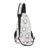Cute Penguin christmas pattern All Over Print Chest Bag