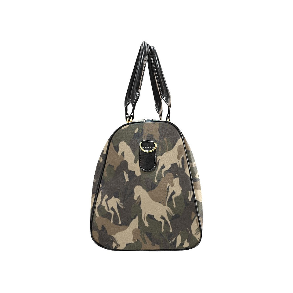 Horse Camouflage Pattern Travel Bag