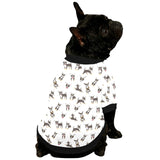 Chihuahua dog pattern All Over Print Pet Dog Round Neck Fuzzy Shirt