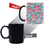 3D sakura cherry blossom pattern Morphing Mug Heat Changing Mug