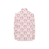 Cute goat pattern Women's Long Sleeve Polo Shirt