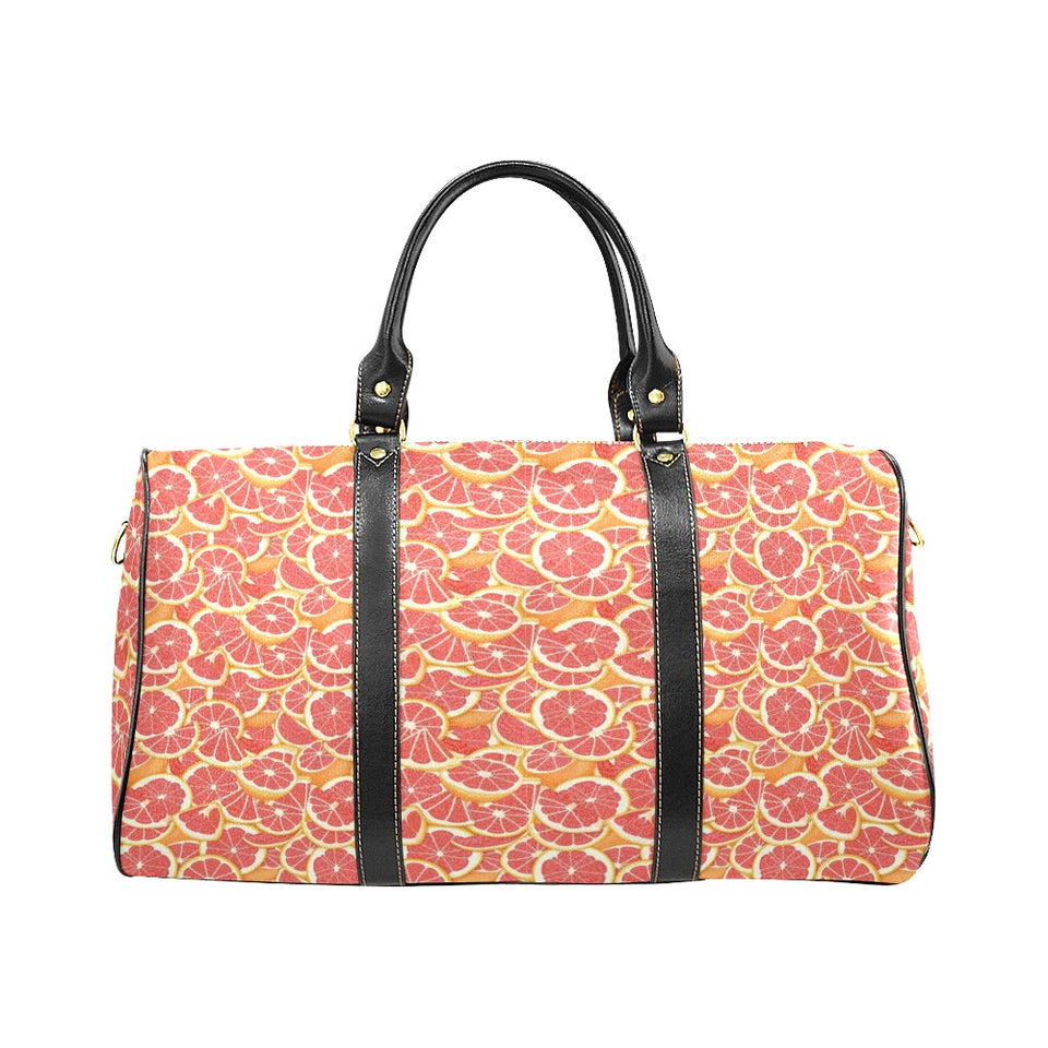 Tropical grapefruit pattern Travel Bag