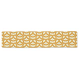 Pretzels Pattern Print Design 01 Table Runner