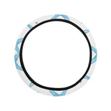 Watercolor starfish pattern Car Steering Wheel Cover