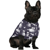 Chihuahua space helmet. astronaut pattern All Over Print Pet Dog Round Neck Fuzzy Shirt