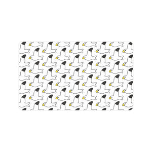 Seagull Pattern Print Design 05 Doormat