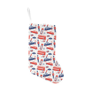 British Pattern Print Design 03 Christmas Stocking