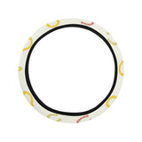 Horseshoes Pattern Print Design 02 Car Steering Wheel Cover
