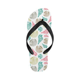 Colorful shell pattern Unisex Flip Flops