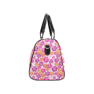 Hibiscus Pattern Print Design 01 Travel Bag