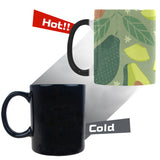 Avocado pattern Morphing Mug Heat Changing Mug