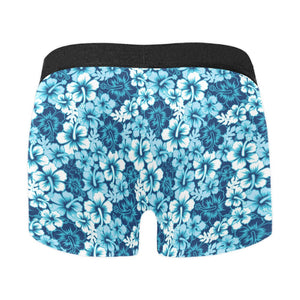 Hibiscus Pattern Print Design 03 Men's All Over Print Boxer Briefs Men's Underwear