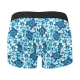 Hibiscus Pattern Print Design 03 Men's All Over Print Boxer Briefs Men's Underwear