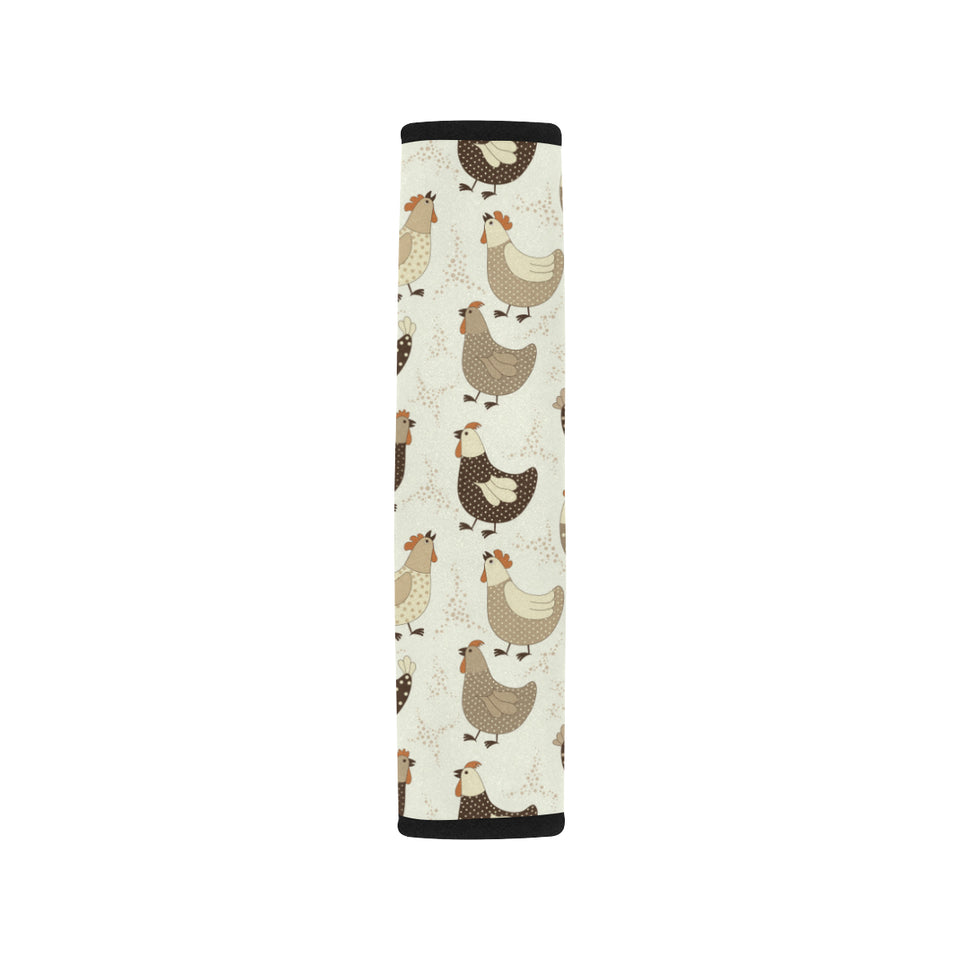 Cute rooster chicken cock Car Seat Belt Cover