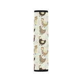 Cute rooster chicken cock Car Seat Belt Cover