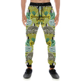 Hand drawn windmill pattern Unisex Casual Sweatpants