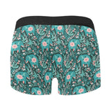 Elephants jungle pattern Men's All Over Print Boxer Briefs Men's Underwear