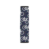 Bicycle Pattern Print Design 03 Car Seat Belt Cover