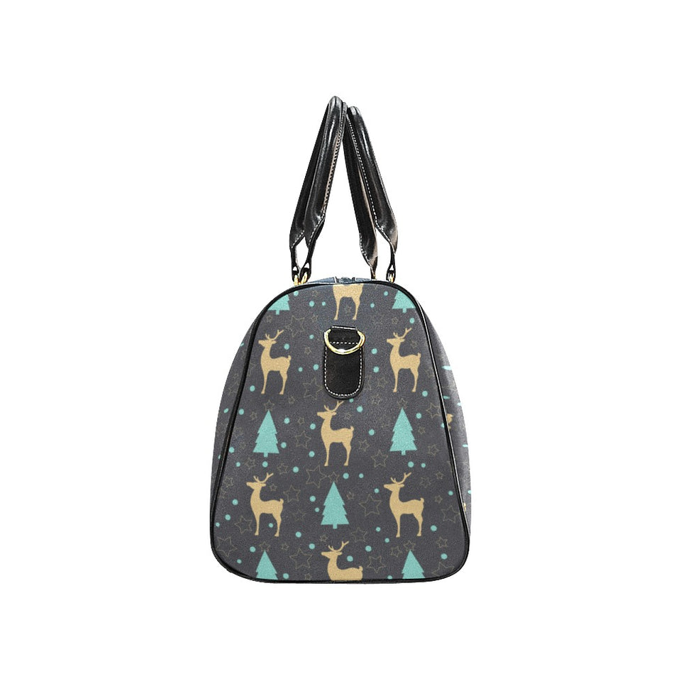 Deers star tree pattern Travel Bag