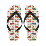 Corgi Christmas Pattern Unisex Flip Flops