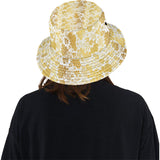 Gold grape pattern Unisex Bucket Hat