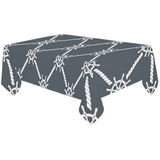 nautical steering wheel rope pattern Tablecloth
