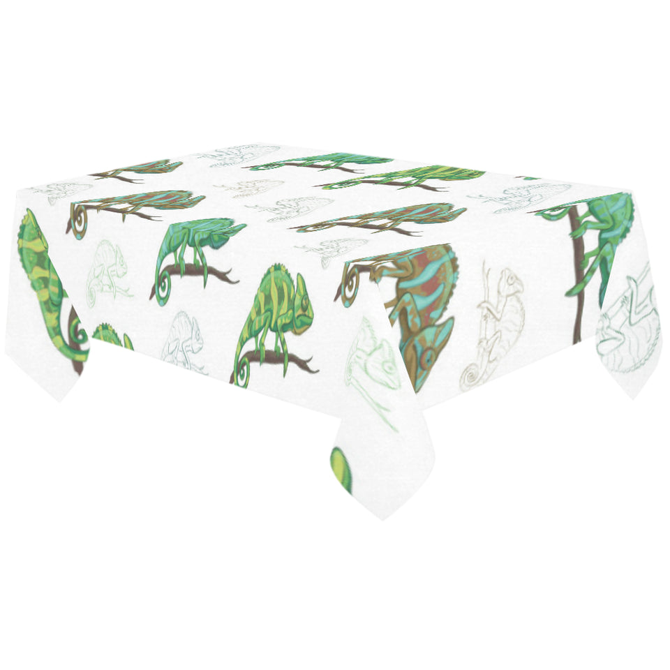 Chameleon lizard pattern Tablecloth