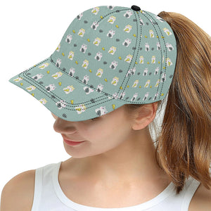 Cute hamster cheese pattern All Over Print Snapback Cap