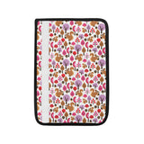 Squirrel Pattern Print Design 02 Car Seat Belt Cover