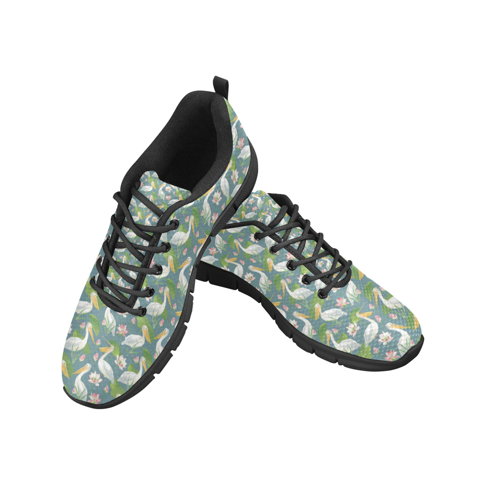 Pelican Pattern Print Design 04 Men's Breathable Sneakers ( Model 055)